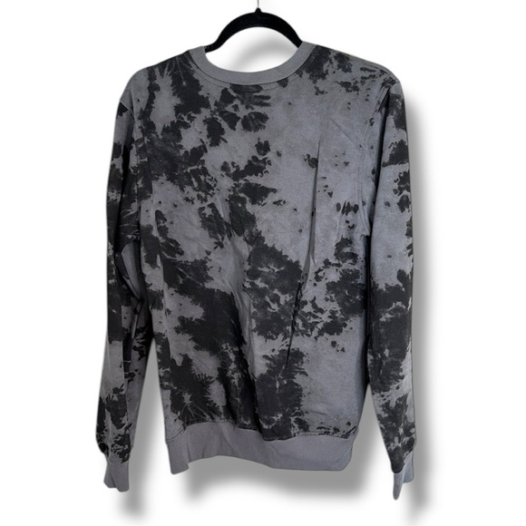 Boosheen Pusheen Fall 2021 Crewneck Sweatshirt Black & Gray Tie Dye Size XS - Picture 4 of 4